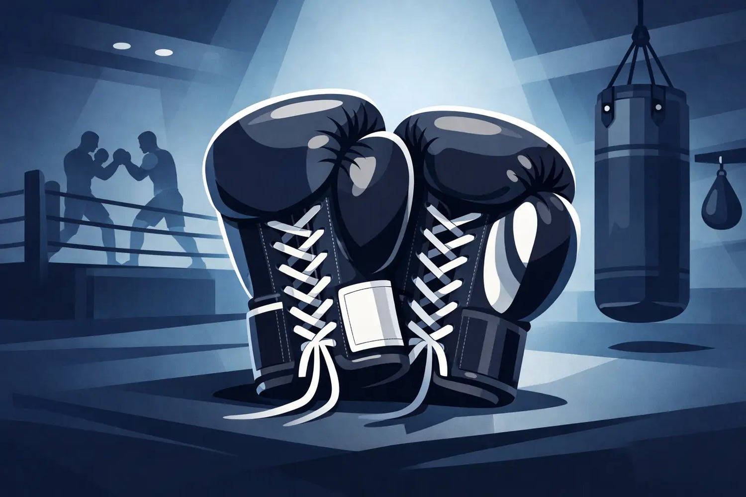 Laced Boxing Gloves Built for Serious Rounds