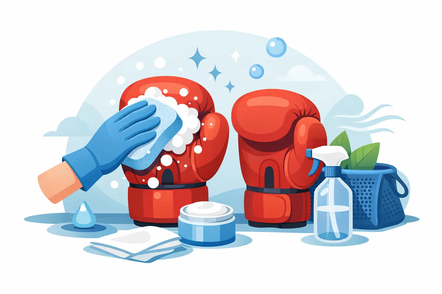 How to Clean Boxing Gloves and Stop Odor