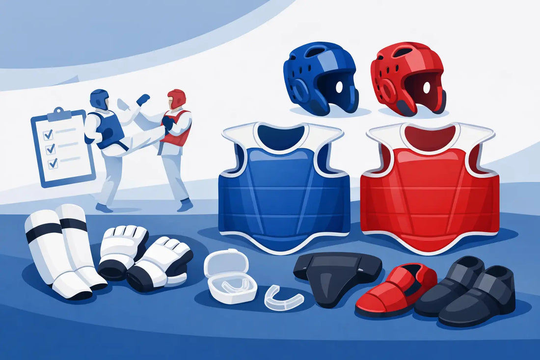 Taekwondo Sparring Gear Checklist for Training