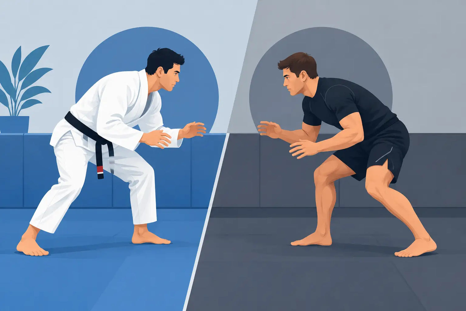 BJJ Gi Versus No Gi for Your Training Goals