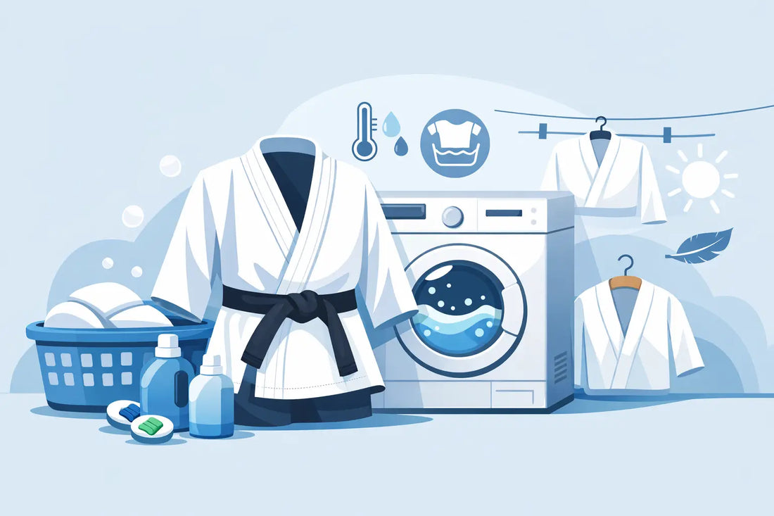 How to Wash a BJJ Gi Properly Without Ruining It