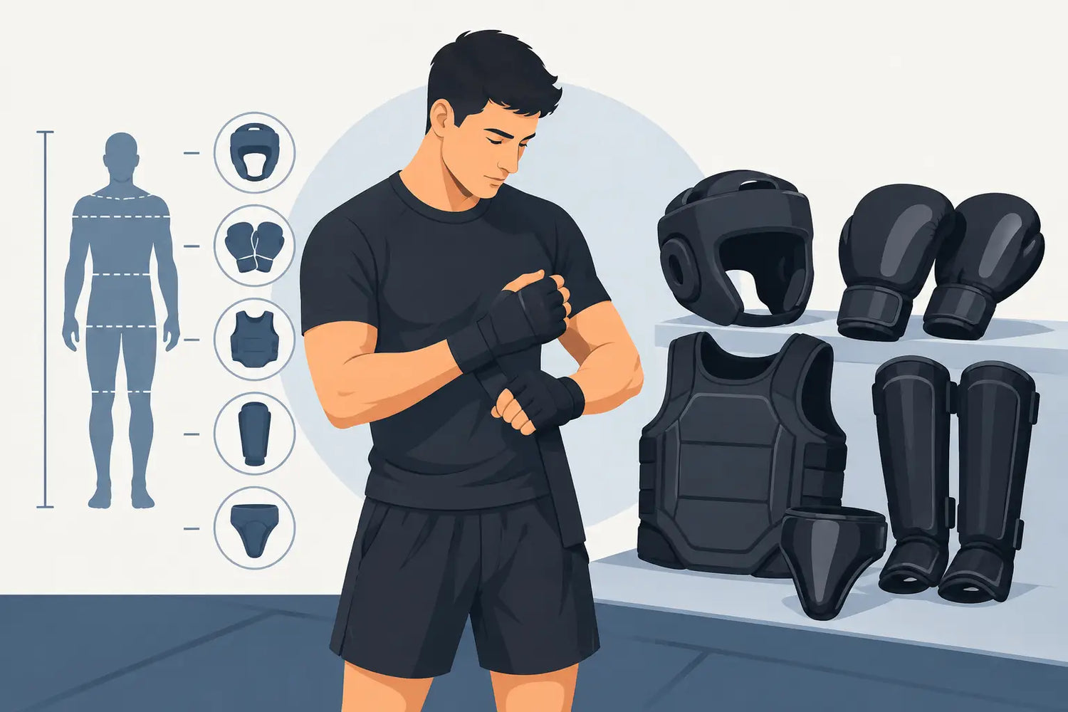 Protective Gear Sizing Guide for Combat Sports