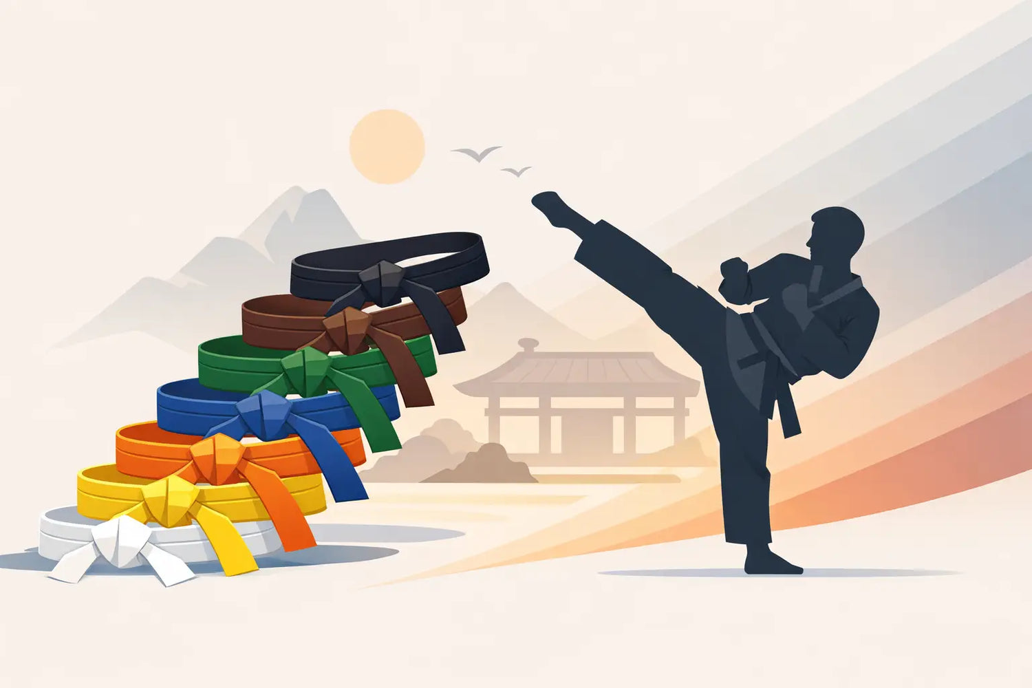 Taekwondo Belt Color Order and Rank Meanings