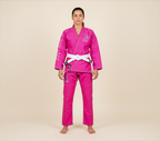Serene Pink & White Brazilian Jiu-Jitsu Gi