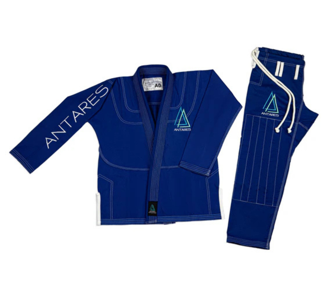 Kids - Storm Blue & White Brazilian Jiu Jitsu Gi