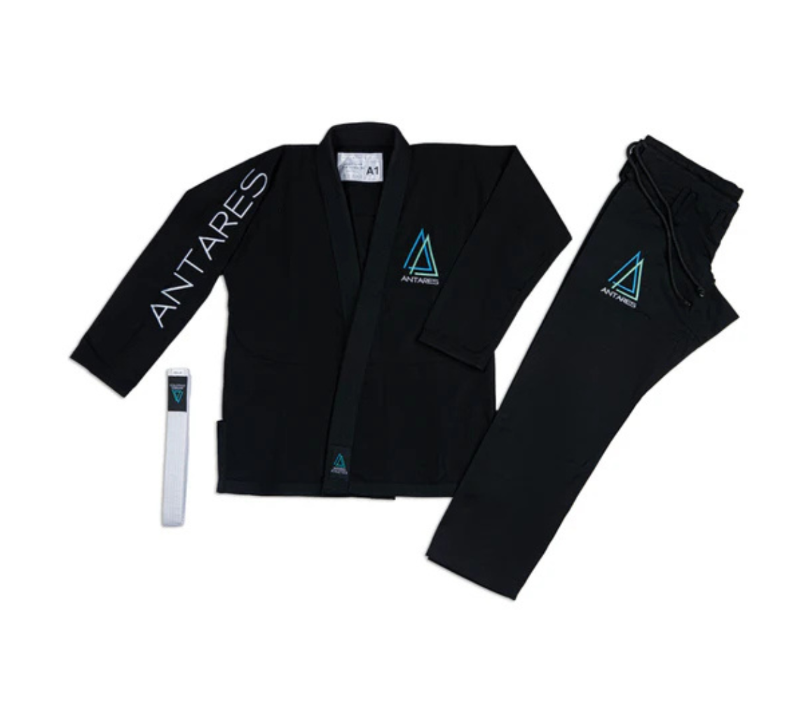 Kids - Champion Black Brazilian Jiu Jitsu Gi