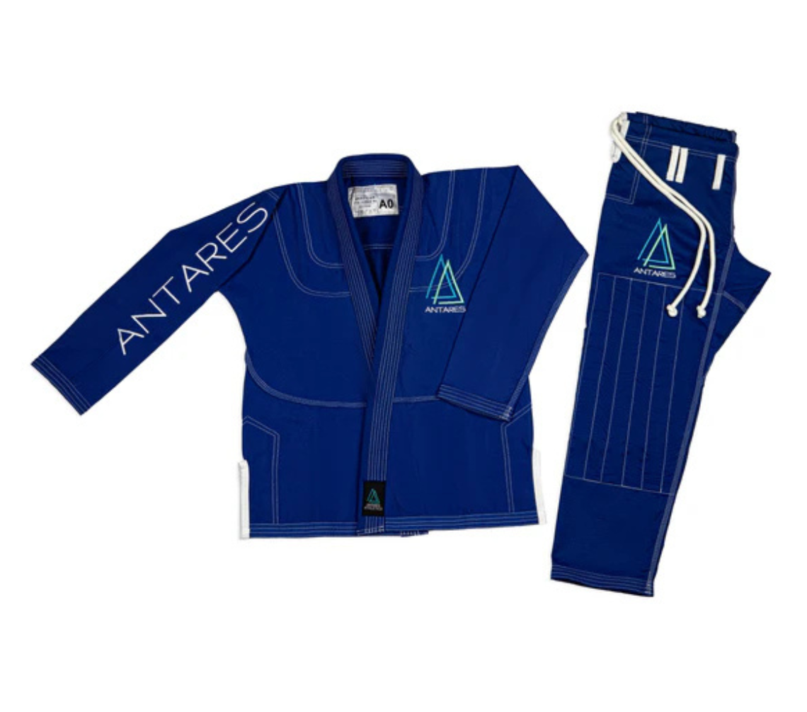 Storm Blue & White Brazilian Jiu Jitsu Gi