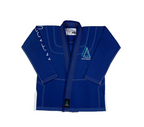 Kids - Storm Blue & White Brazilian Jiu Jitsu Gi