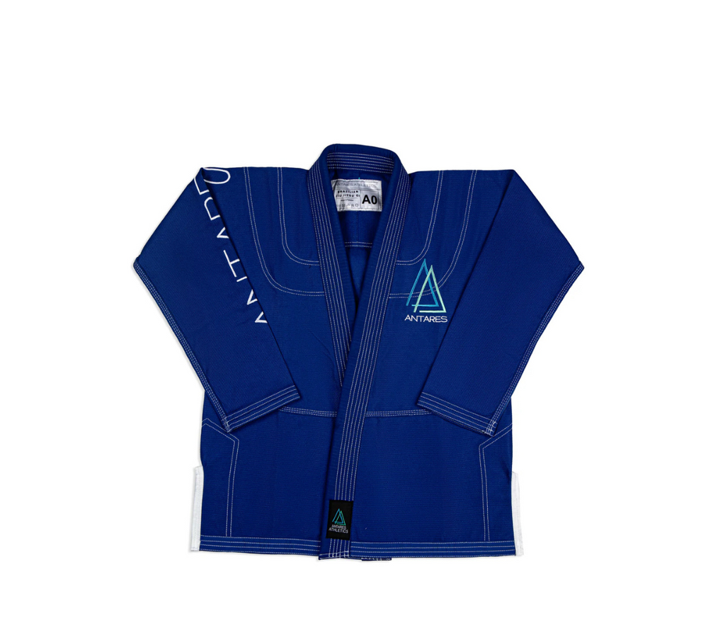 Storm Blue & White Brazilian Jiu Jitsu Gi