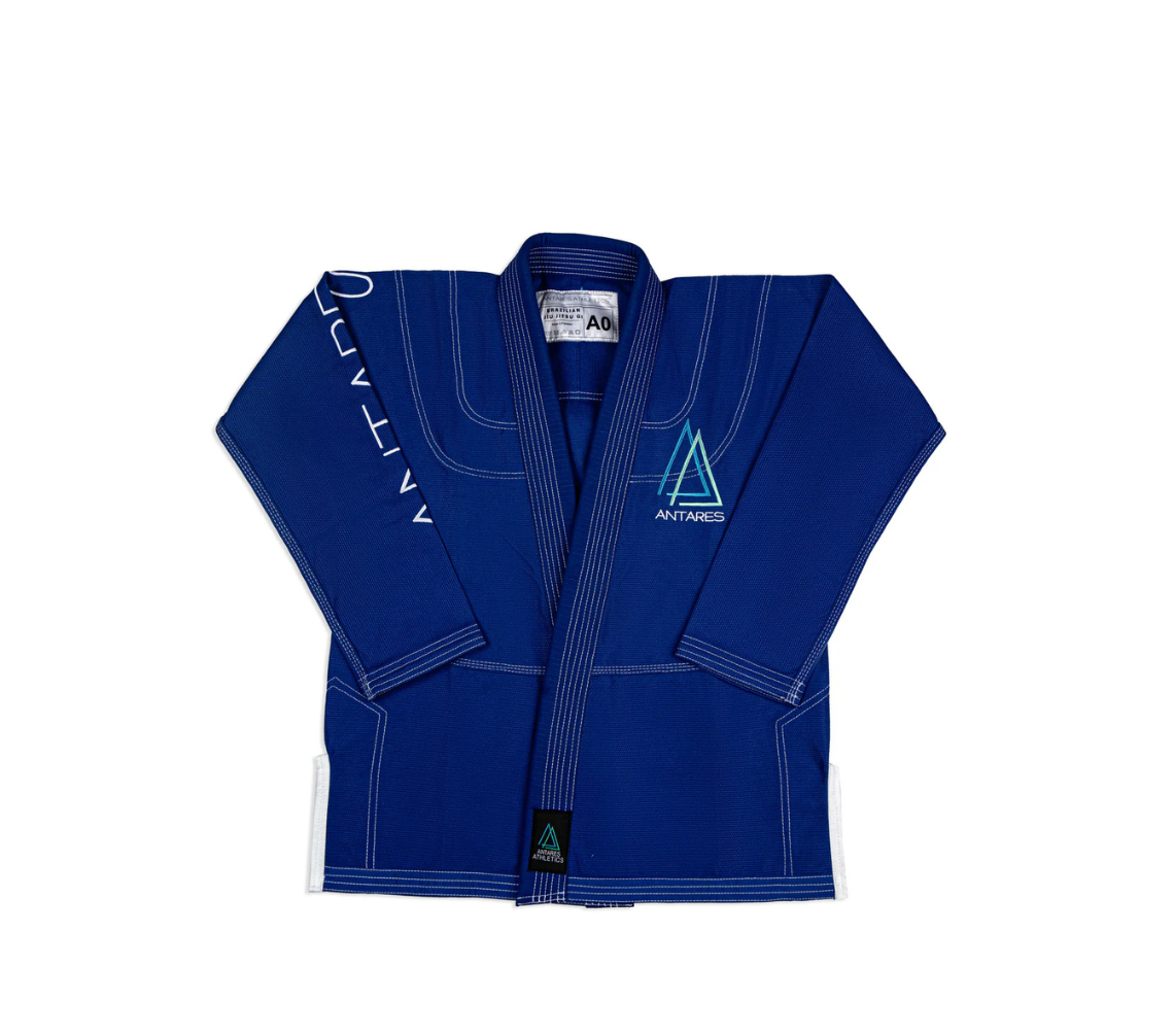 Storm Blue & White Brazilian Jiu Jitsu Gi