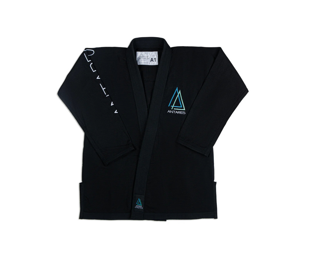 Kids - Champion Black Brazilian Jiu Jitsu Gi