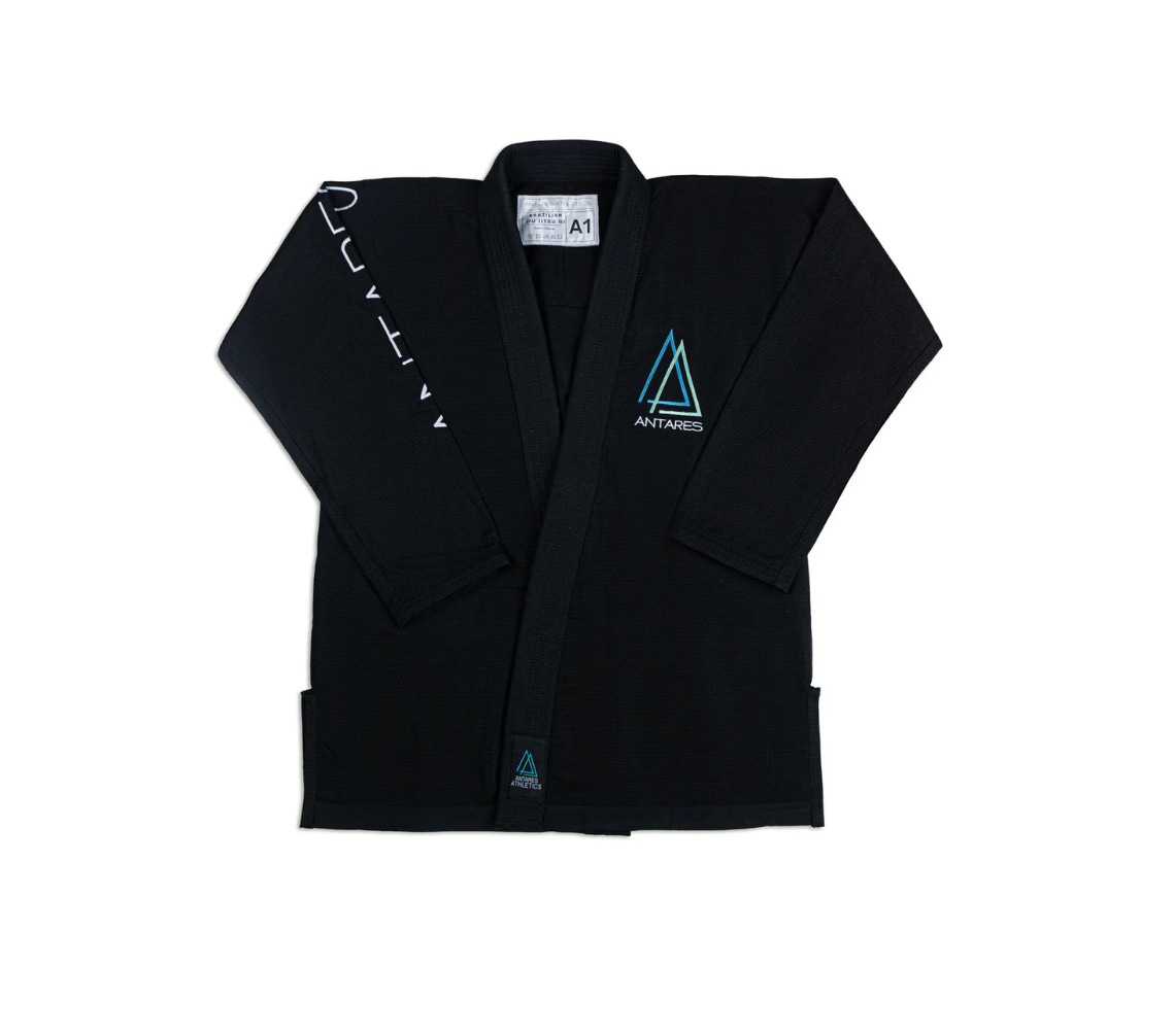 Kids - Champion Black Brazilian Jiu Jitsu Gi