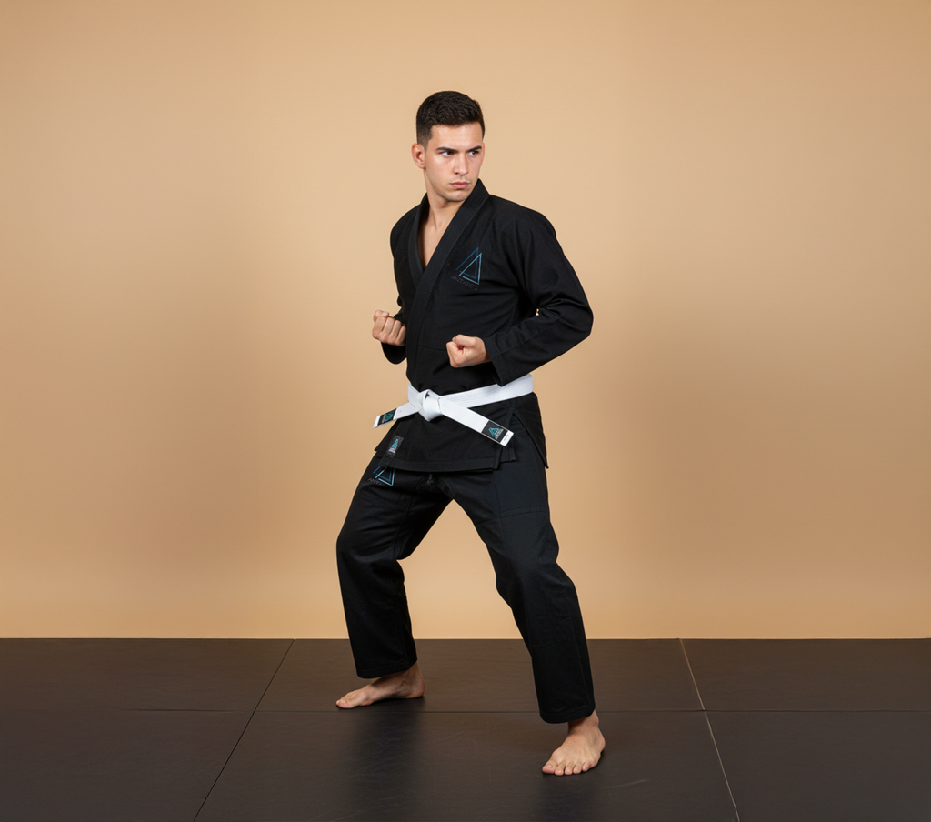 Kids - Champion Black Brazilian Jiu Jitsu Gi