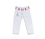 Kids - Warrior White and Red Brazilian Jiu Jitsu Gi