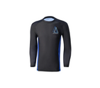 Black Brazilian Jiu Jitsu Rashguard - Full Sleeves