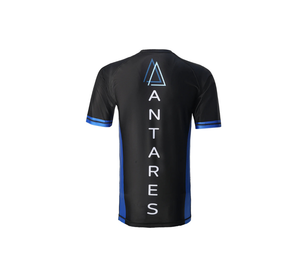 Black Brazilian Jiu Jitsu Rashguard - Half Sleeve