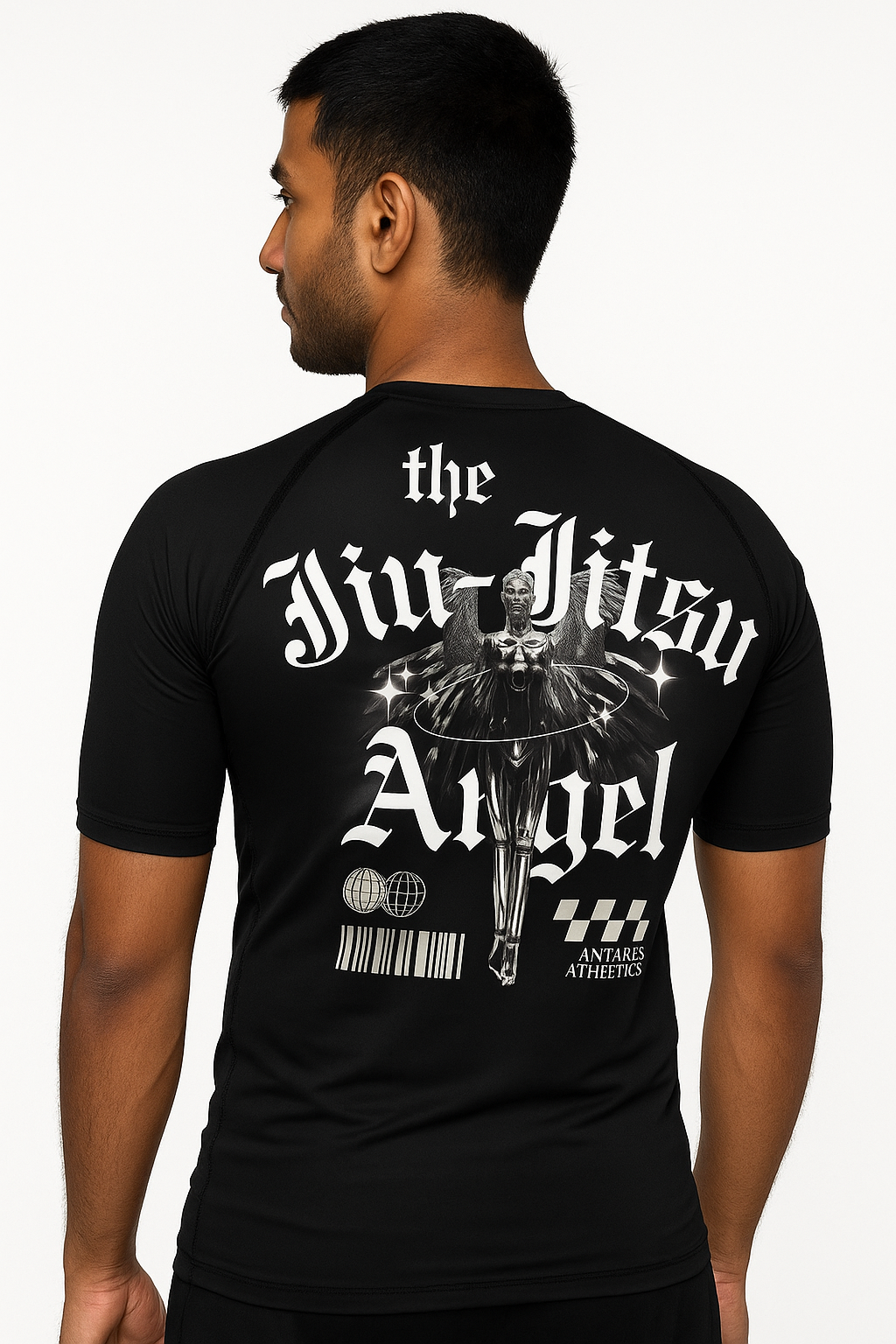 The Jiu Jitsu Angel Brazilian Jiu Jitsu Rashguard - Half Sleeve