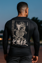 White Dragon Brazilian Jiu Jitsu Rashguard - Full Sleeve