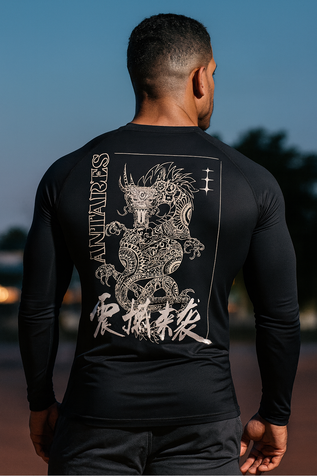 White Dragon Brazilian Jiu Jitsu Rashguard - Full Sleeve