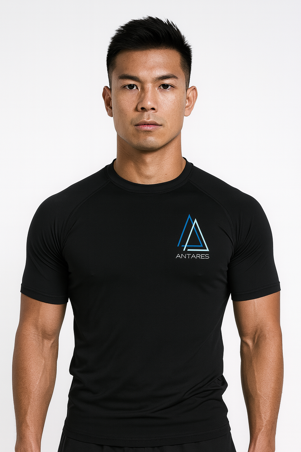 Blue Skull Brazilian Jiu Jitsu Rashguard - Half Sleeve