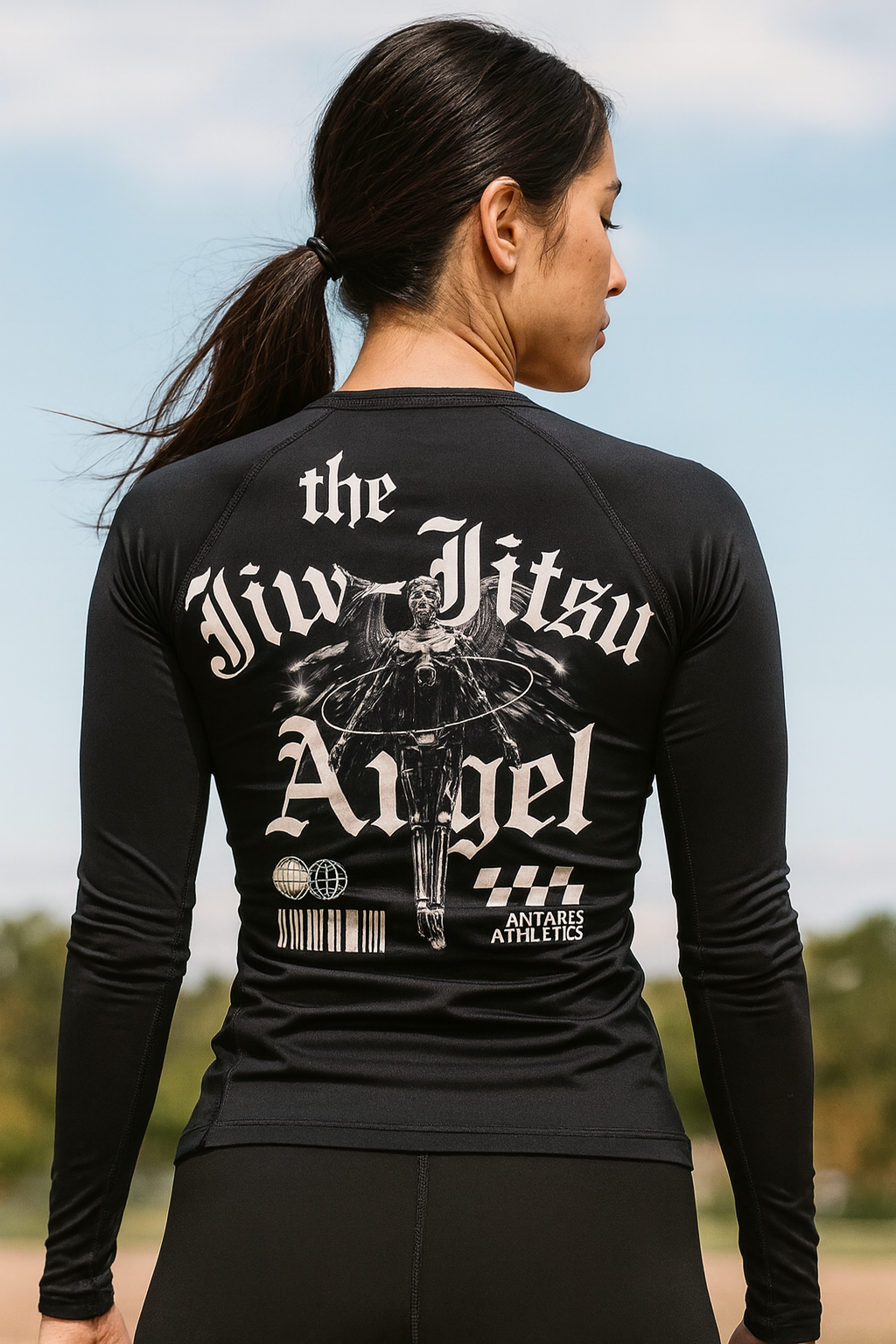The Jiu Jitsu Angel Brazilian Jiu Jitsu Rashguard - Full Sleeve