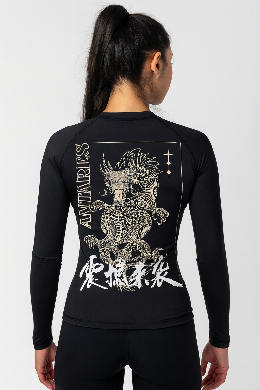 White Dragon Brazilian Jiu Jitsu Rashguard - Full Sleeve