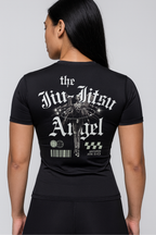 The Jiu Jitsu Angel Brazilian Jiu Jitsu Rashguard - Half Sleeve
