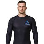 Blue Skull Brazilian Jiu Jitsu Rashguard - Full Sleeve