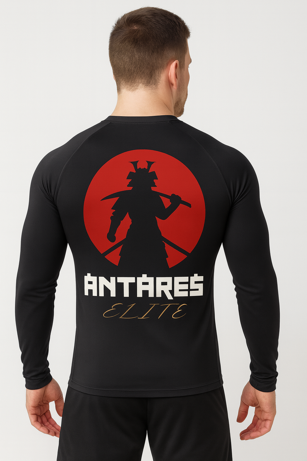 Red Samurai Brazilian Jiu Jitsu Rashguard - Full Sleeve