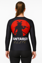 Red Samurai Brazilian Jiu Jitsu Rashguard - Full Sleeve