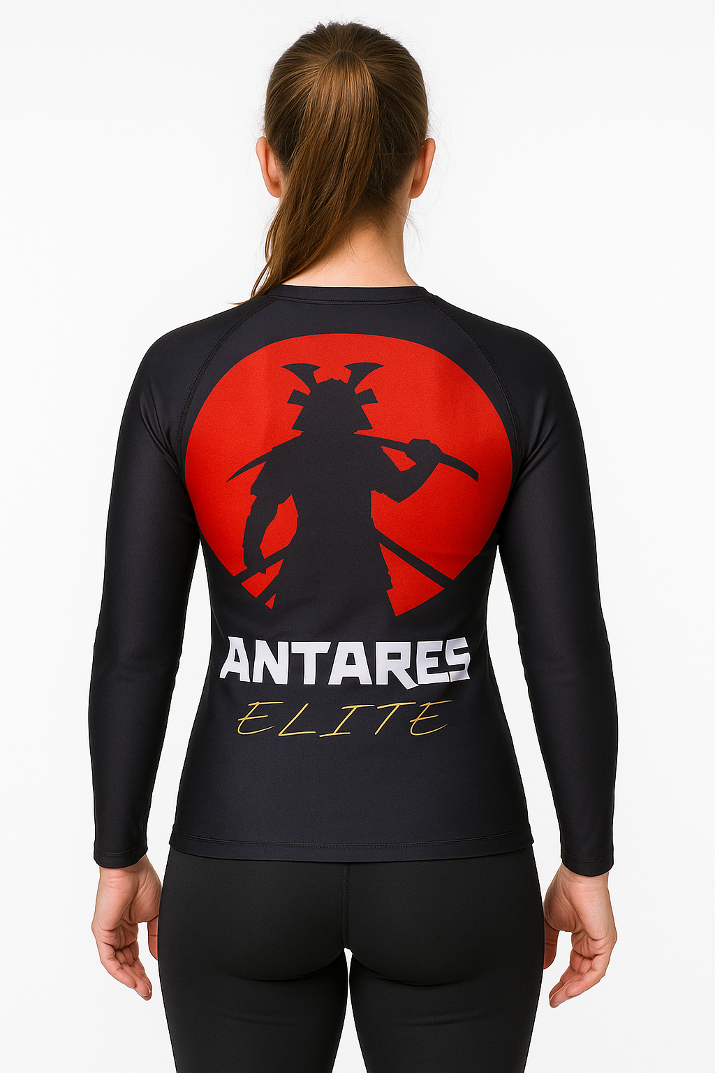 Red Samurai Brazilian Jiu Jitsu Rashguard - Full Sleeve