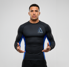 Black Brazilian Jiu Jitsu Rashguard - Full Sleeves
