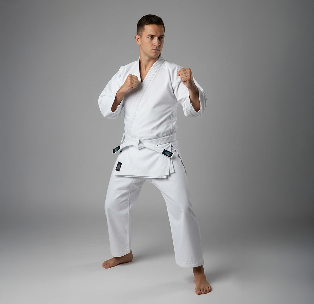 White - Karate Gi (White Belt Included) (Copy)