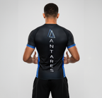 Black Brazilian Jiu Jitsu Rashguard - Half Sleeve