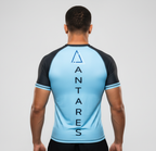Light Blue Brazilian Jiu Jitsu Rashguard - Half Sleeve