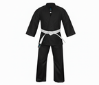 Black - Karate Gi (White Belt Included)