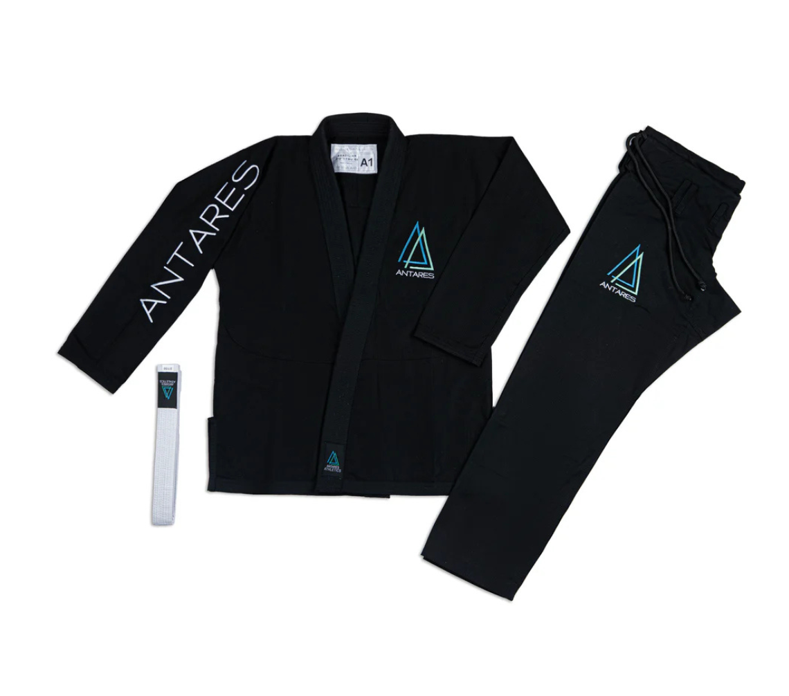 Champion Black Brazilian Jiu Jitsu Gi