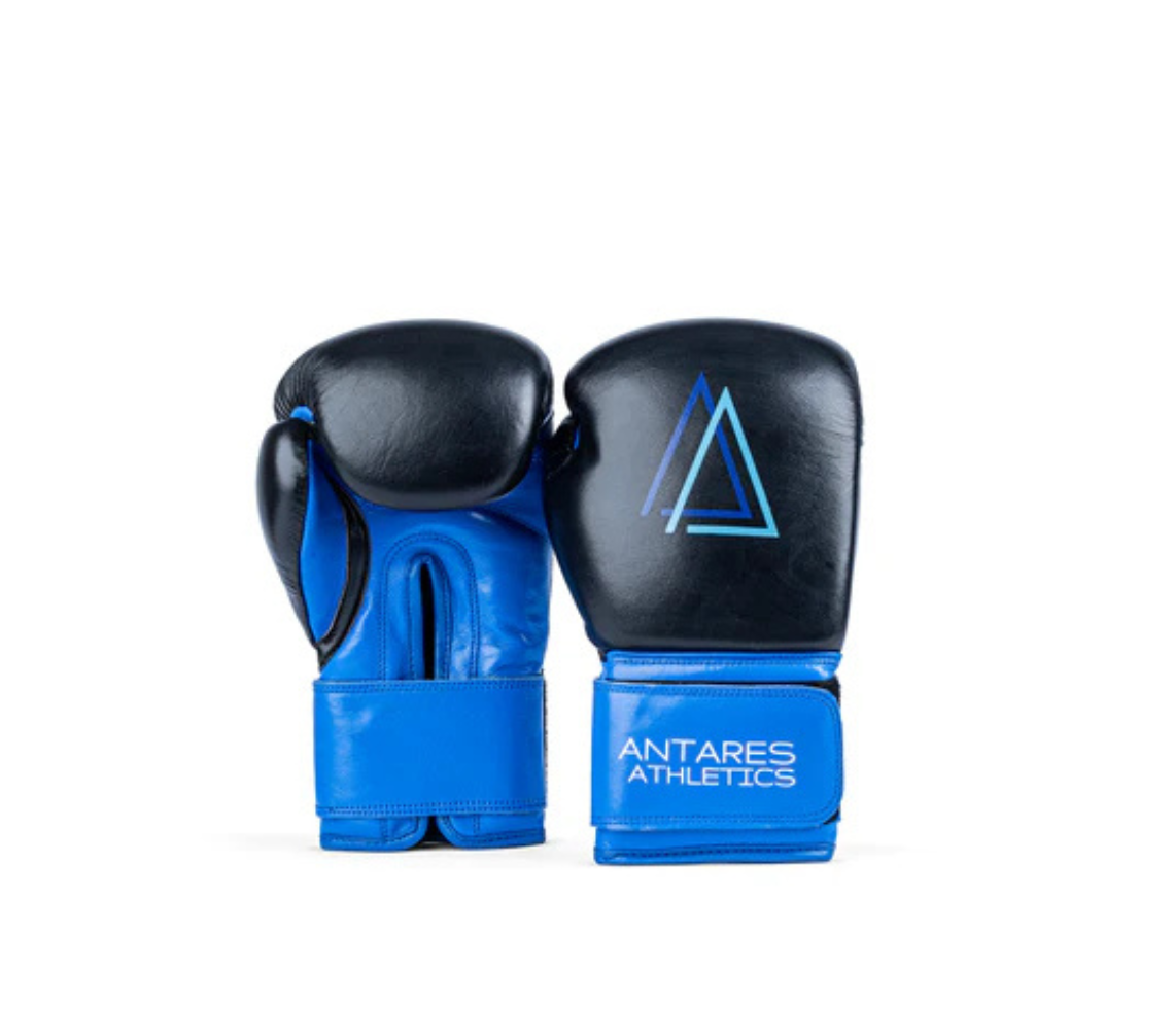 Antares Originals - Black and Blue Boxing Gloves